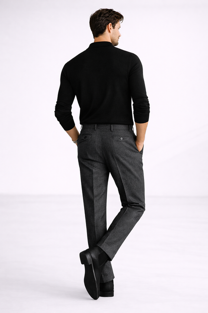 Renford Herringbone Trouser